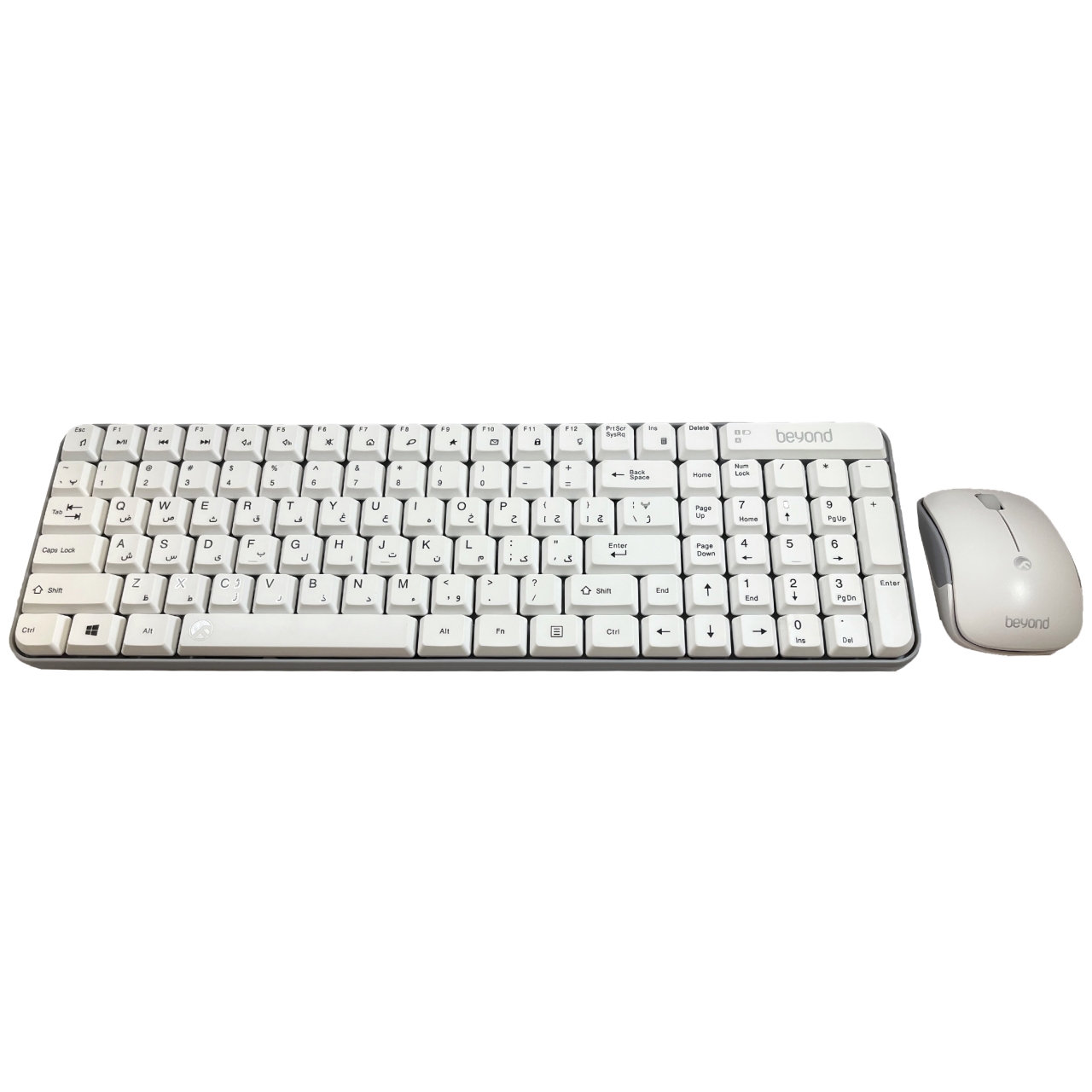 کیبورد و ماوس بی سیم بیاند مدل BMK-2261RF، سوییچ ممبران، Compact 1800