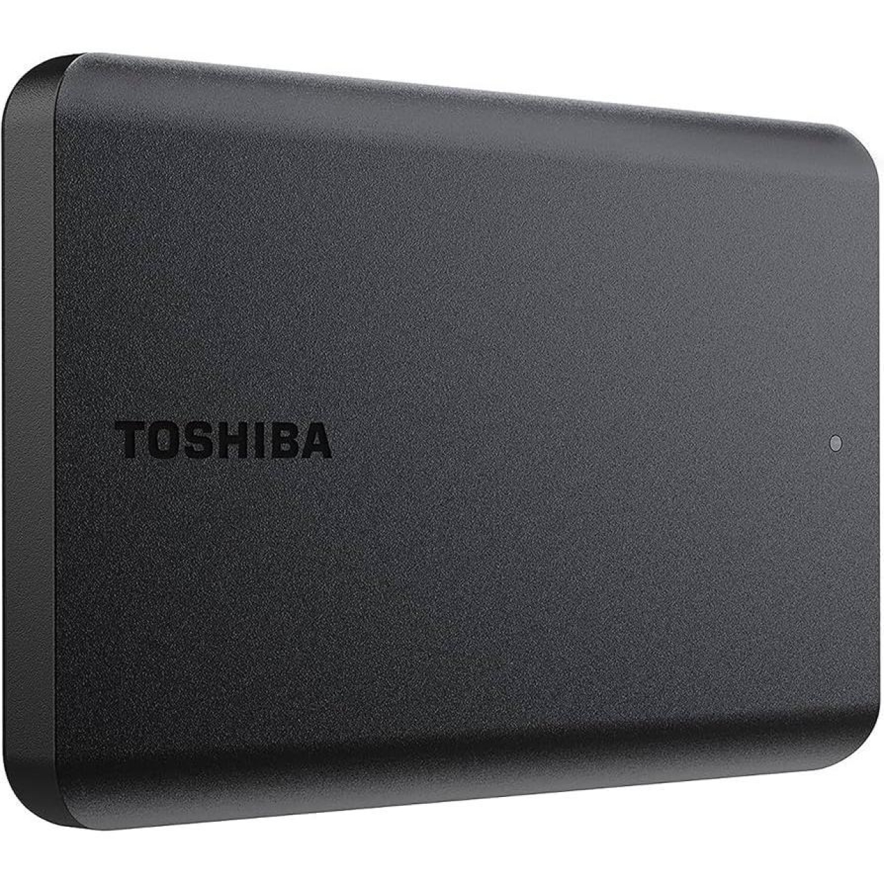 هارد اکسترنال توشیبا مدل Canvio Basics ظرفیت یک ترابایت دارای رابط USB Type-A 3.0