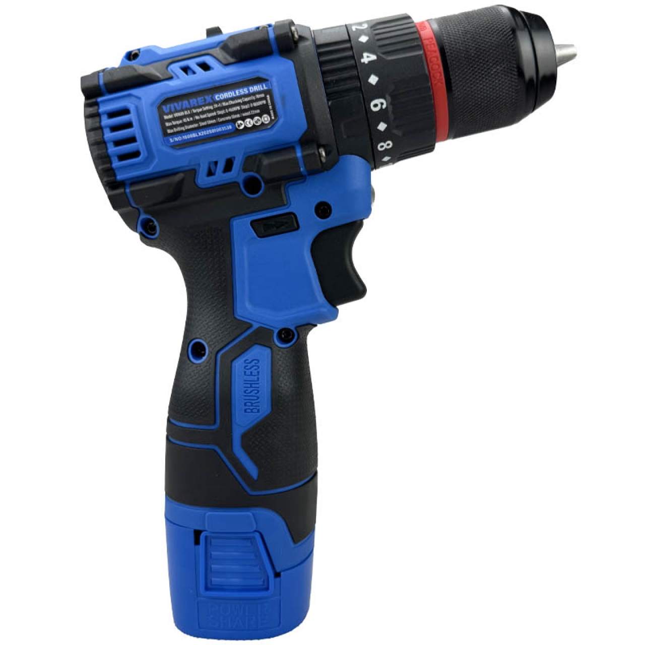 پیچ گوشتی شارژی 16.8ولت ویوارکس مدل VR 1608-BLX