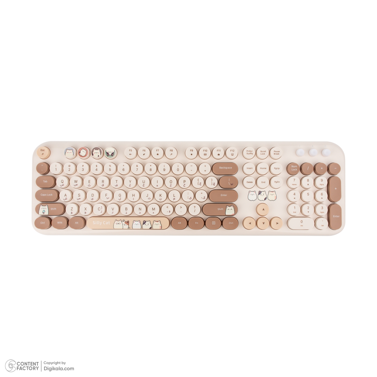 کیبورد و ماوس مافی مدل Silly Cat