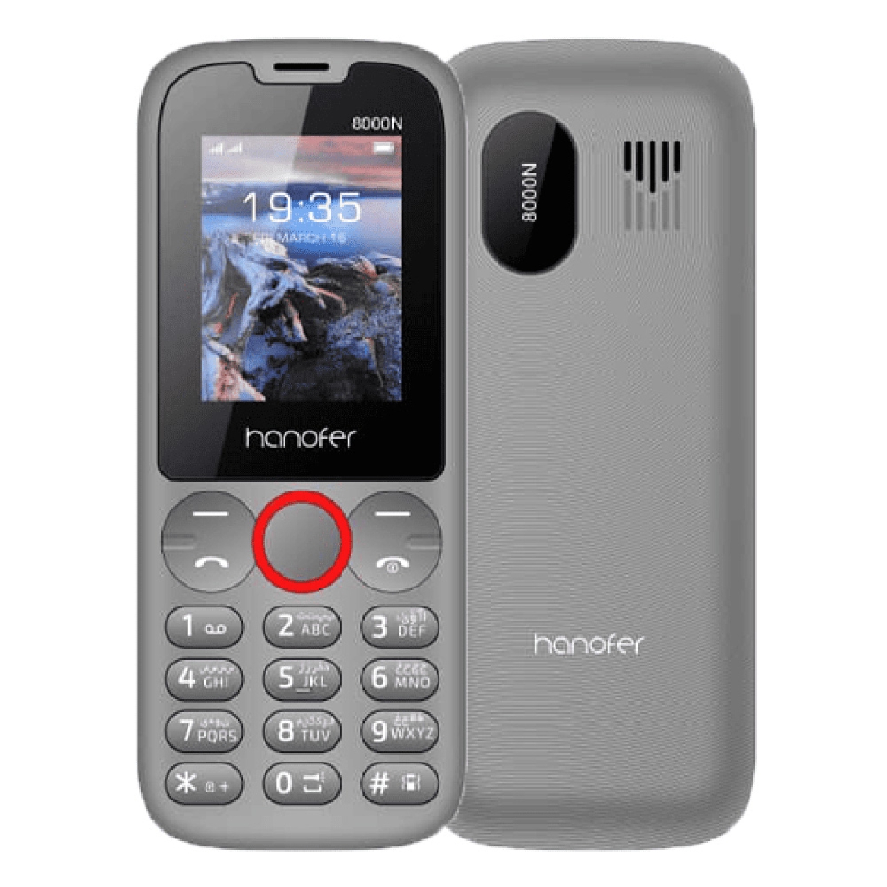 گوشی موبایل هانوفر مدل 8000N ظرفیت 32 مگابایت