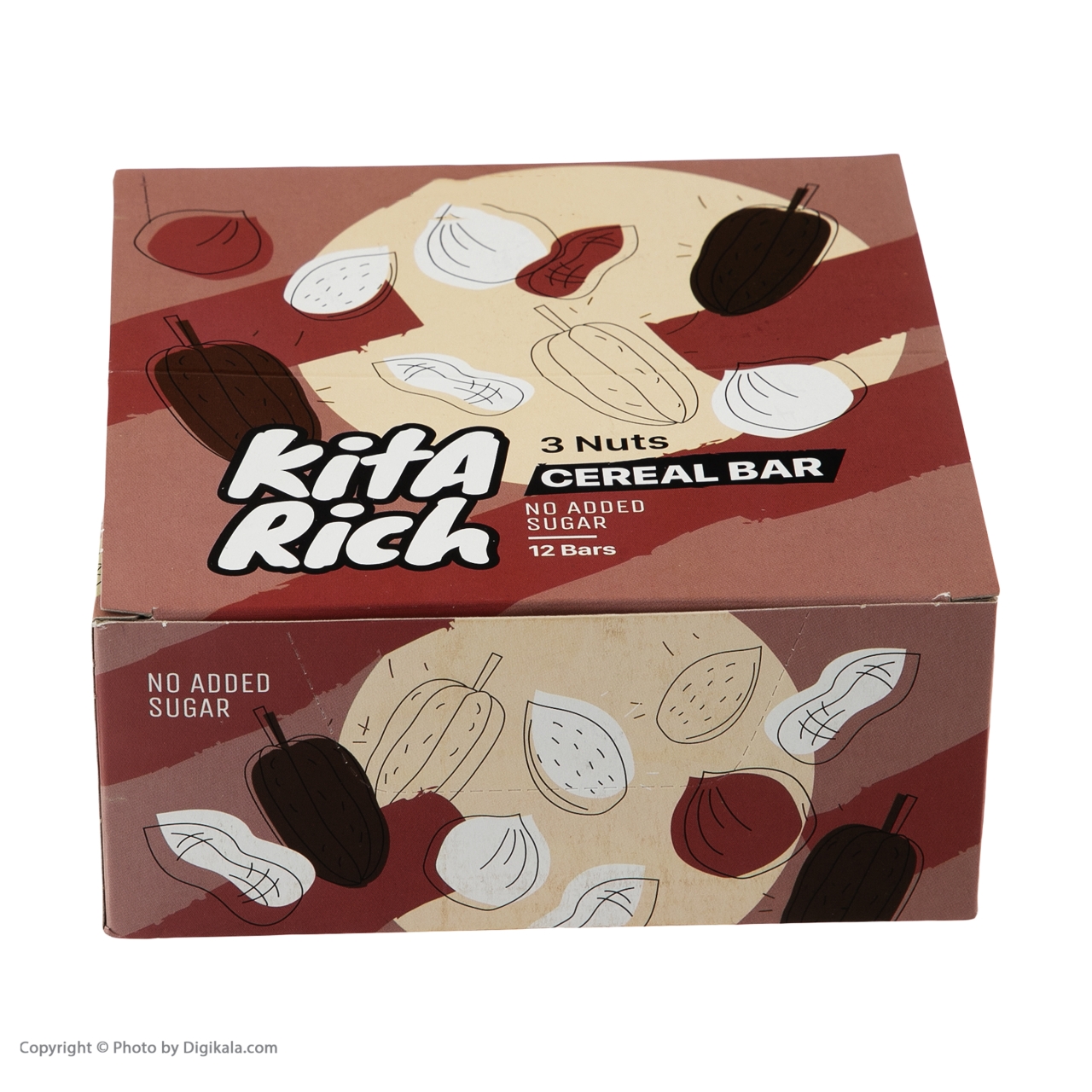 سریال بار 3 مغز کیتاریچ - 40 گرم بسته 12 عددی 