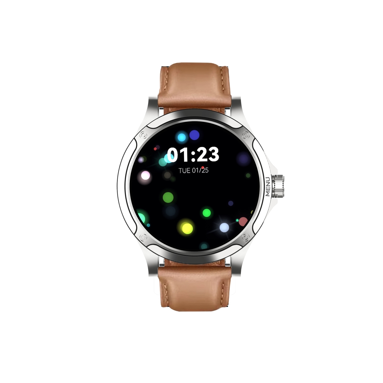 ساعت هوشمند تی سی اچ مدل TCH HD2 3D Hero2 دارای قابلیت های کنترل موسیقی (Music Player)، پشتیبانی از زبان فارسی در منو و سیستم‌عامل بند فلز