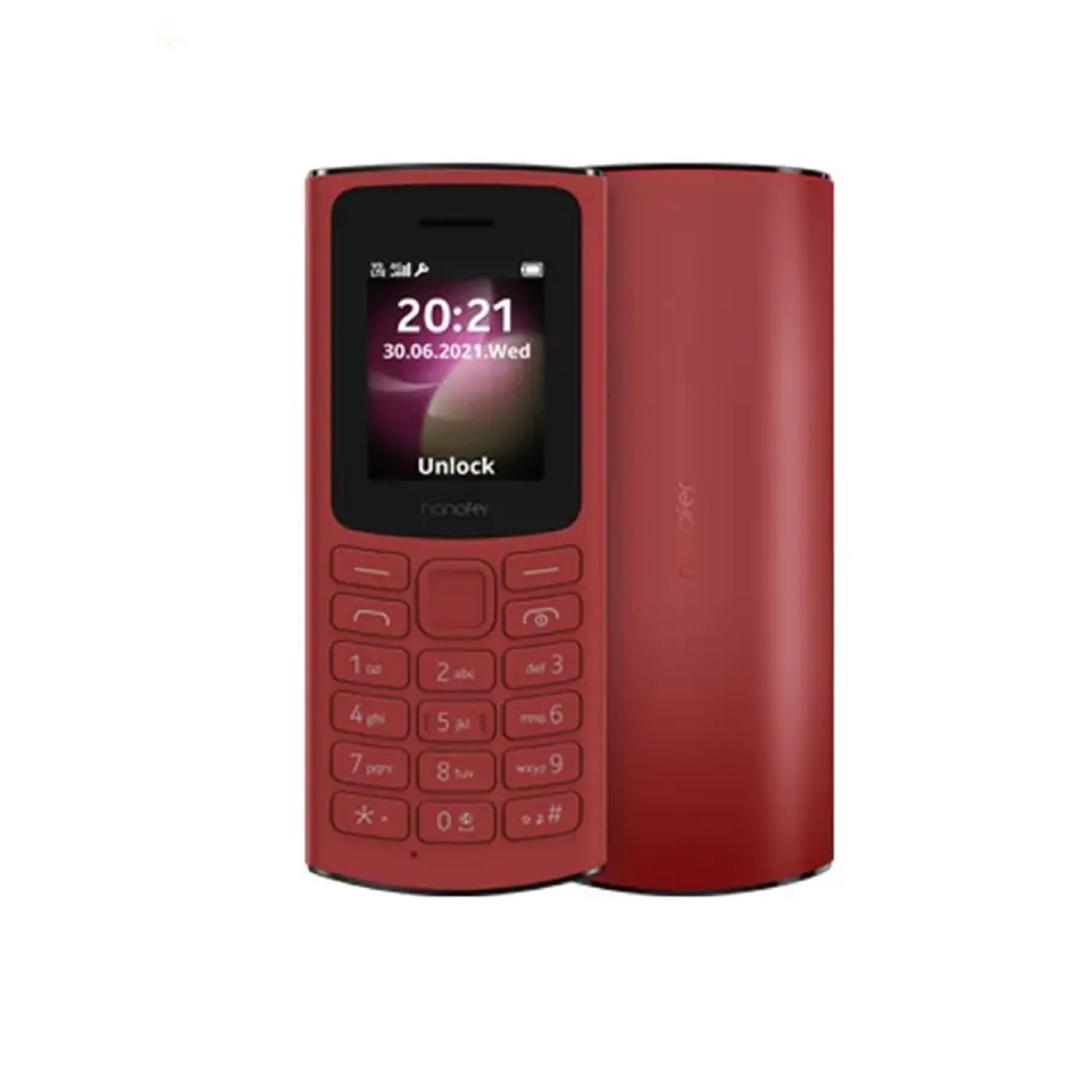 گوشی موبایل هانوفر مدل 105 2021 دو سیم کارت ظرفیت 32 مگابایت و رم 32 مگابایت