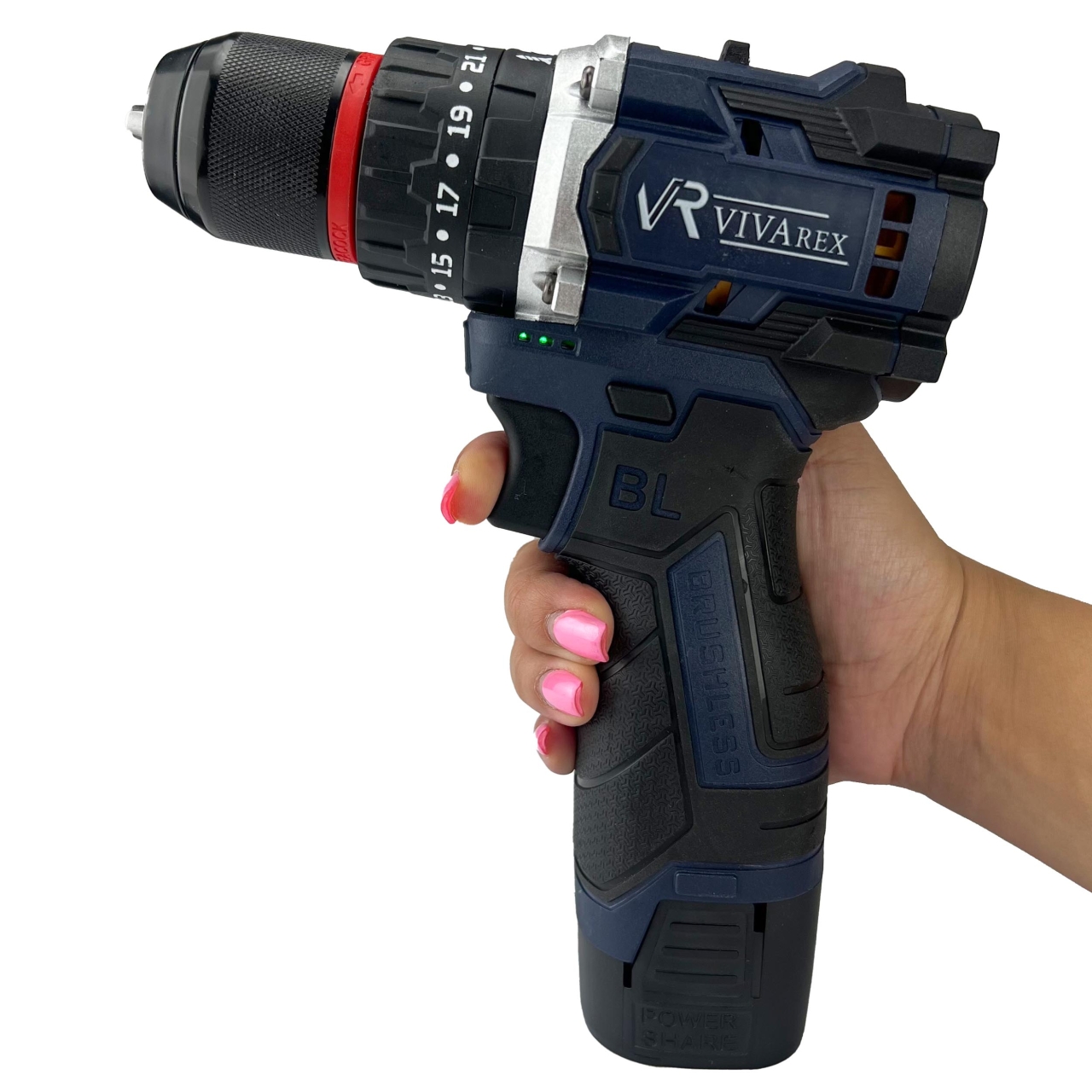 پیچ گوشتی شارژی ویوارکس مدل VR1610L-BL