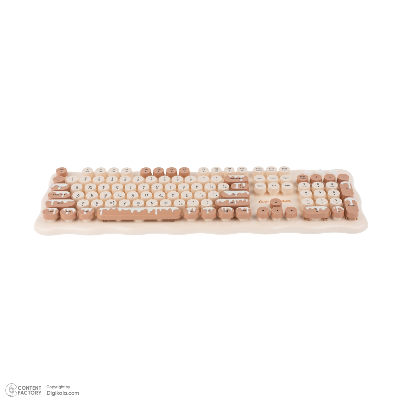 کیبورد و ماوس مافی مدل Ice Cream