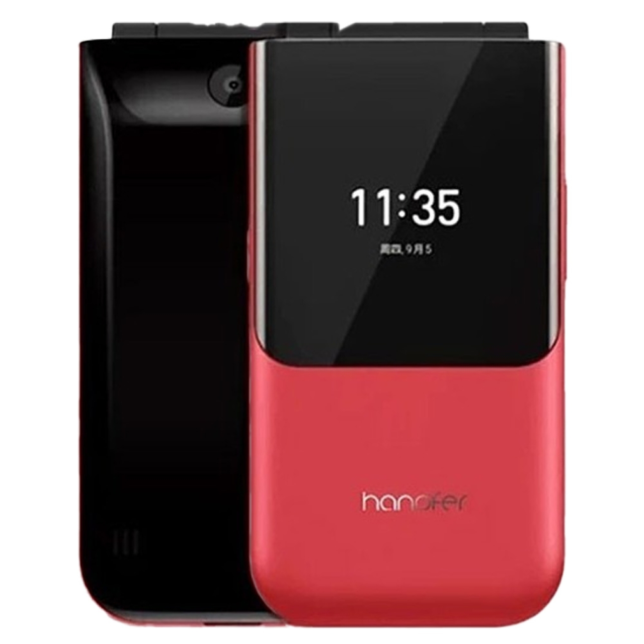 گوشی موبایل هانوفر مدل 2720Flip دو سیم‌کارت ظرفیت 128 مگابایت