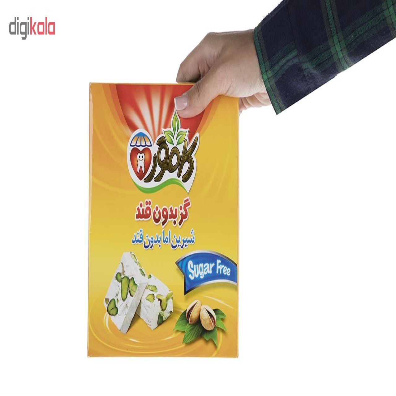 گز بدون قند کامور مقدار 230 گرم