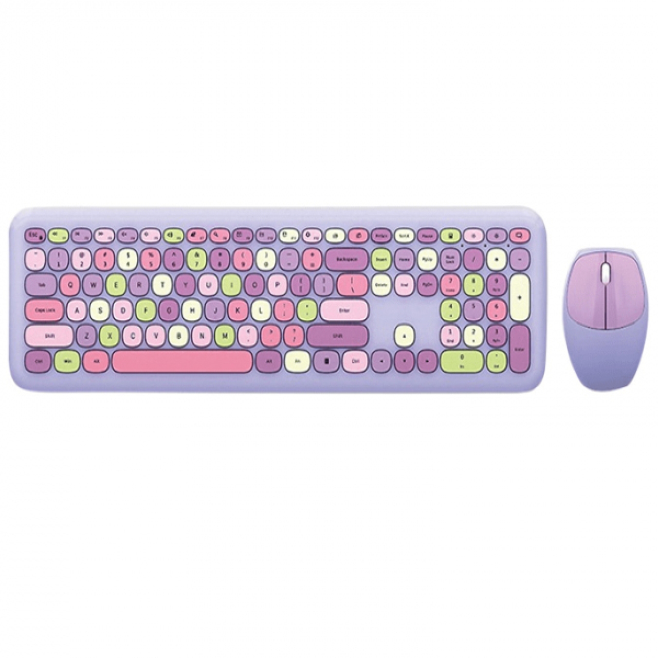 کیبورد و ماوس بیسیم مافی مدل 666، سوییچ ممبران، Full-Size