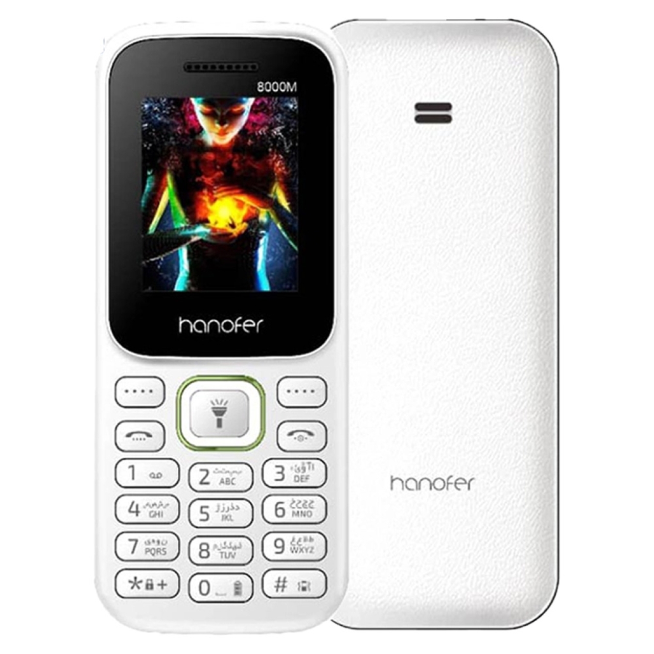 گوشی موبایل هانوفر مدل 8000M ظرفیت 32 مگابایت