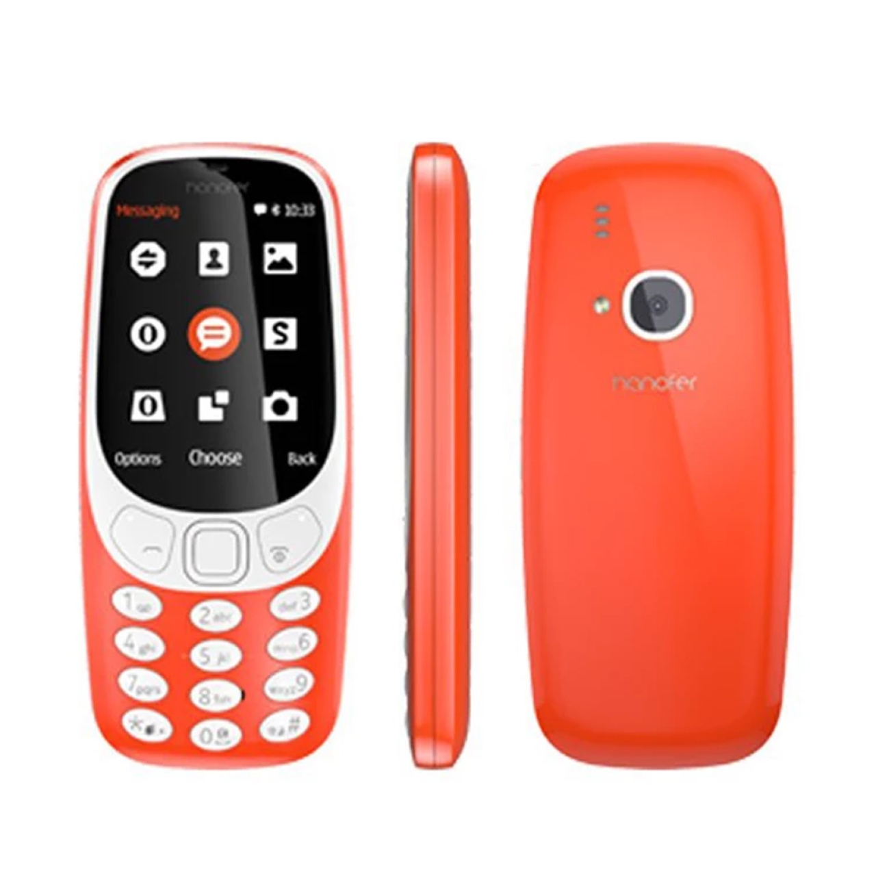 گوشی موبایل هانوفر مدل 3310 2024 دو سیم کارت ظرفیت 24 مگابایت و رم 32 مگابایت 