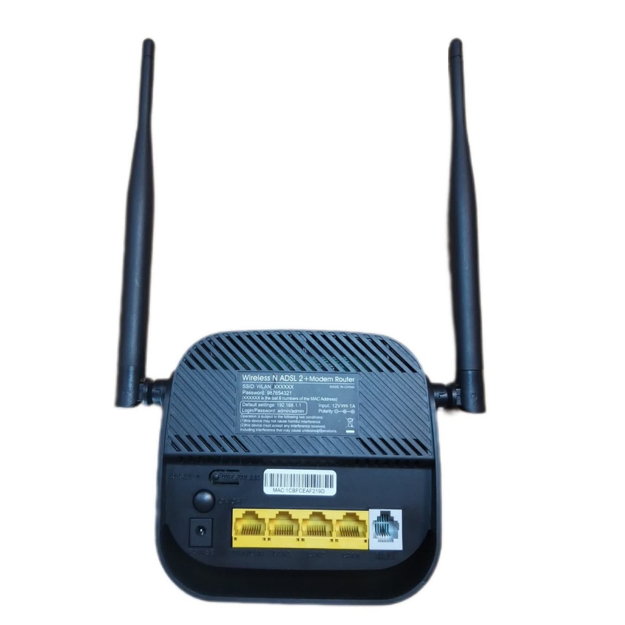 مودم روتر +N300 ADSL2 کی لینک مدل 124s