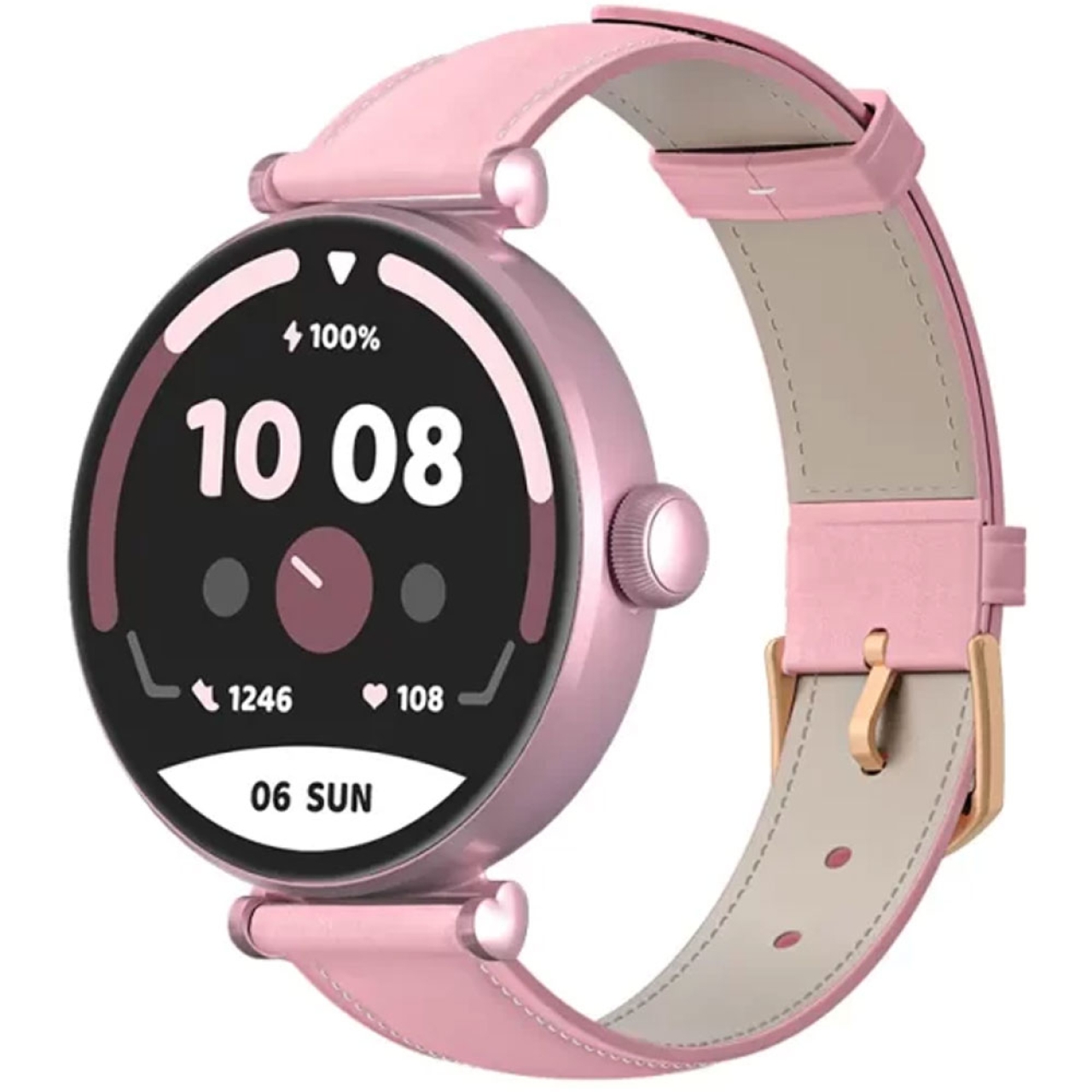 ساعت هوشمند 41 میلی‎متری کیسلکت مدل Pura ELE با بند چرمی