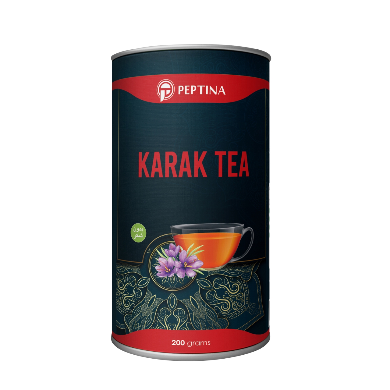 چای کرک زعفرانی بدون شکر پپتینا - 200 گرم