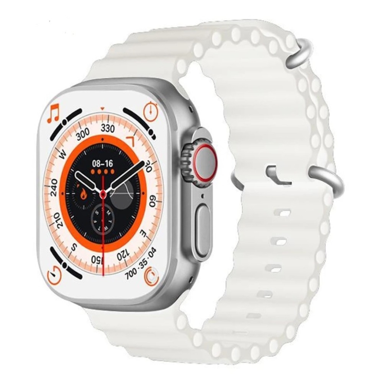 ساعت هوشمند مدل SMART WATCH SERIES 9 دارای قابلیت های صفحه نمایش رنگی بند سیلیکون