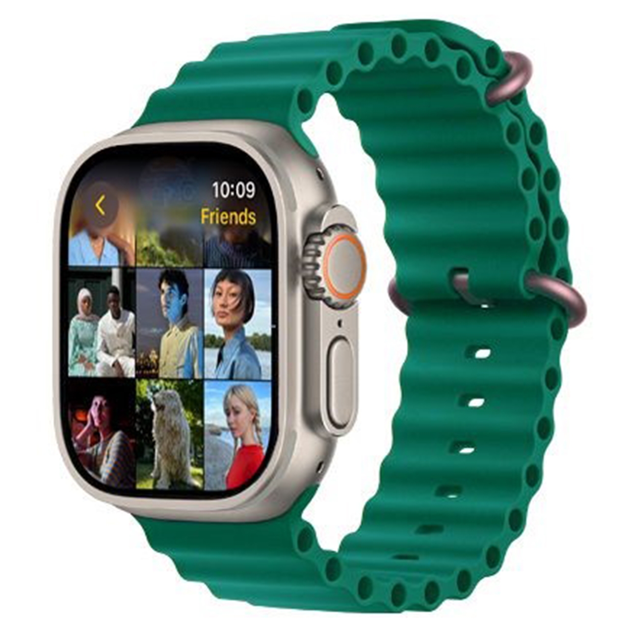 ساعت هوشمند مدل HK9 ULTRA 2 MAX دارای قابلیت های صفحه نمایش رنگی، صفحه نمایش لمسی، کنترل موسیقی (Music Player)، کنترل سطح اکسیژن خون، قابلیت مکالمه از طریق بلوتوث، پشتیبانی از زبان فارسی در منو و سیستم‌عامل بند سیلیکون