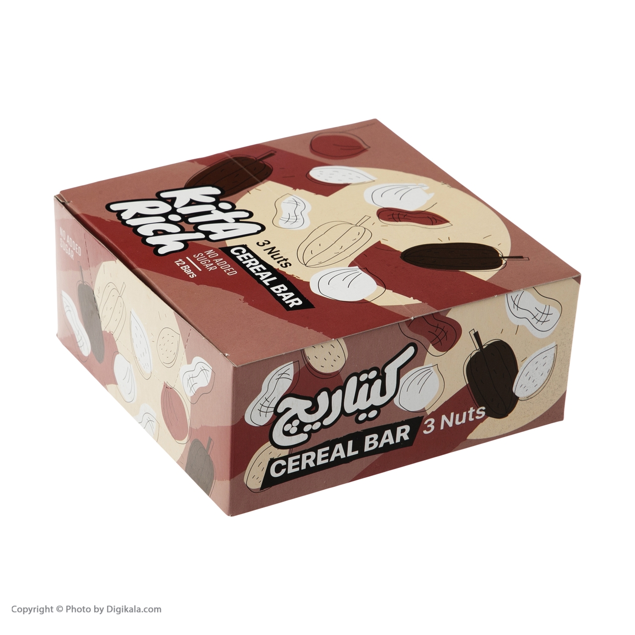 سریال بار 3 مغز کیتاریچ - 40 گرم بسته 12 عددی 