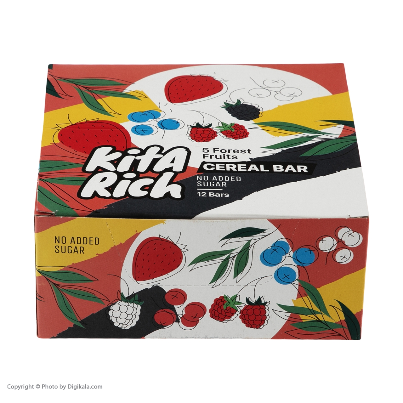 سریال بار 5 توت جنگلي کیتاریچ - 40 گرم بسته 12 عددی 