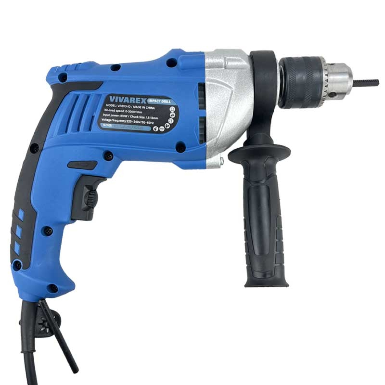 دریل چکشی 13 میلیمتری 810 وات ویوارکس مدل blue VR8113-ID