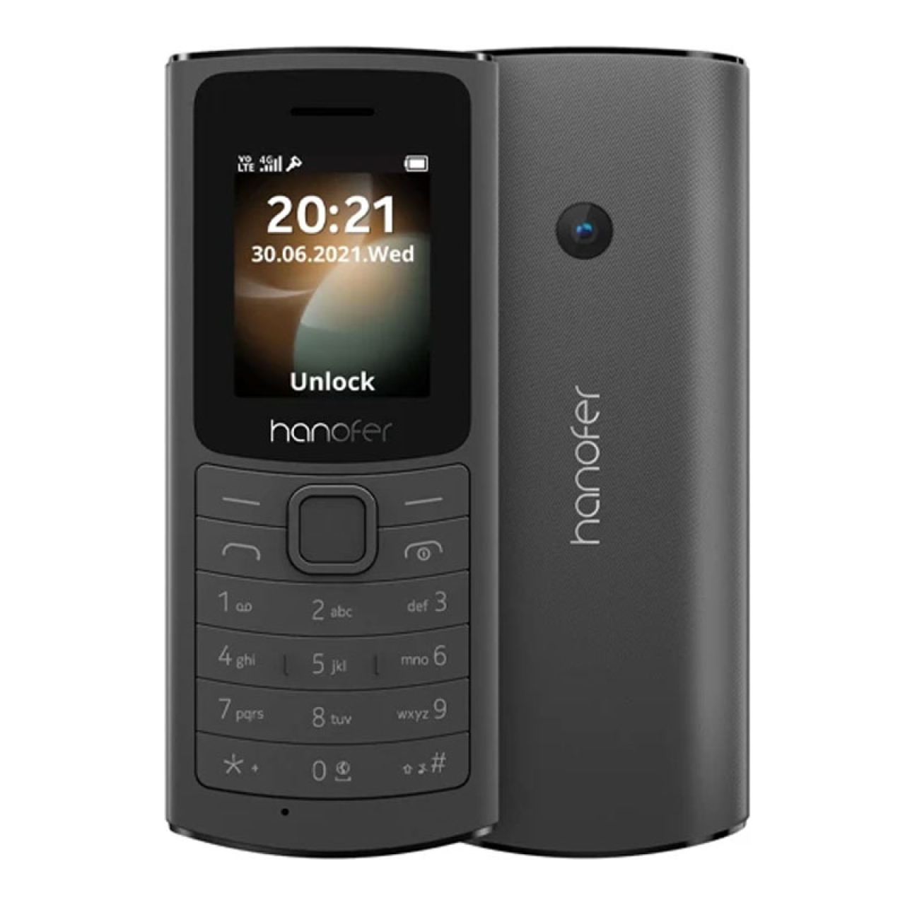 گوشی موبایل هانوفر مدل 110 2021 دو سیم کارت ظرفیت 32 مگابایت