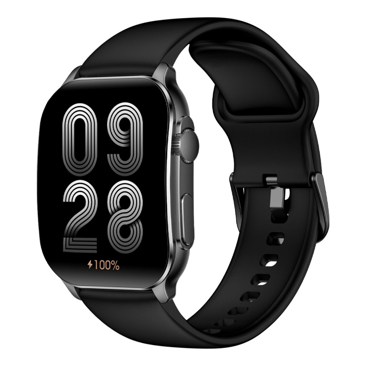 ساعت هوشمند گلوریمی مدل Flex دارای قابلیت های صفحه نمایش رنگی و لمسی، کنترل سطح اکسیژن، مناسب برای ورزش بند سیلیکونی