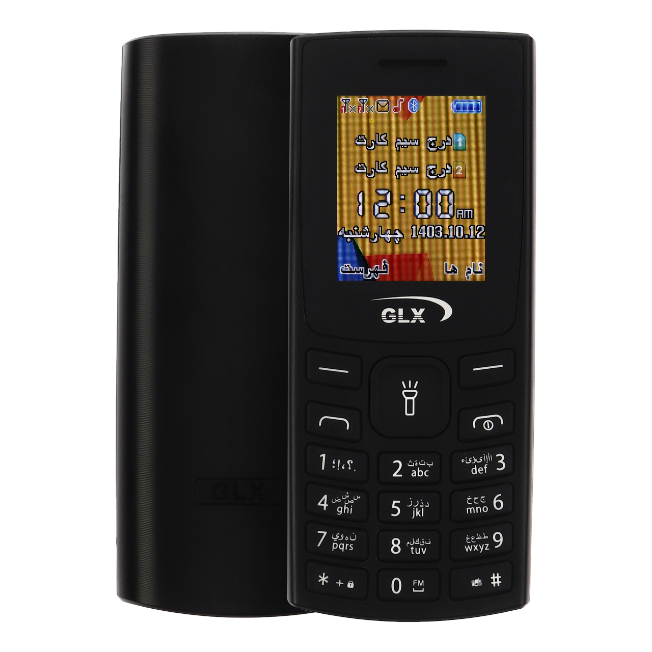 گوشی موبایل جی ال ایکس مدل C66 دو سیم کارت ظرفیت 16 مگابایت 