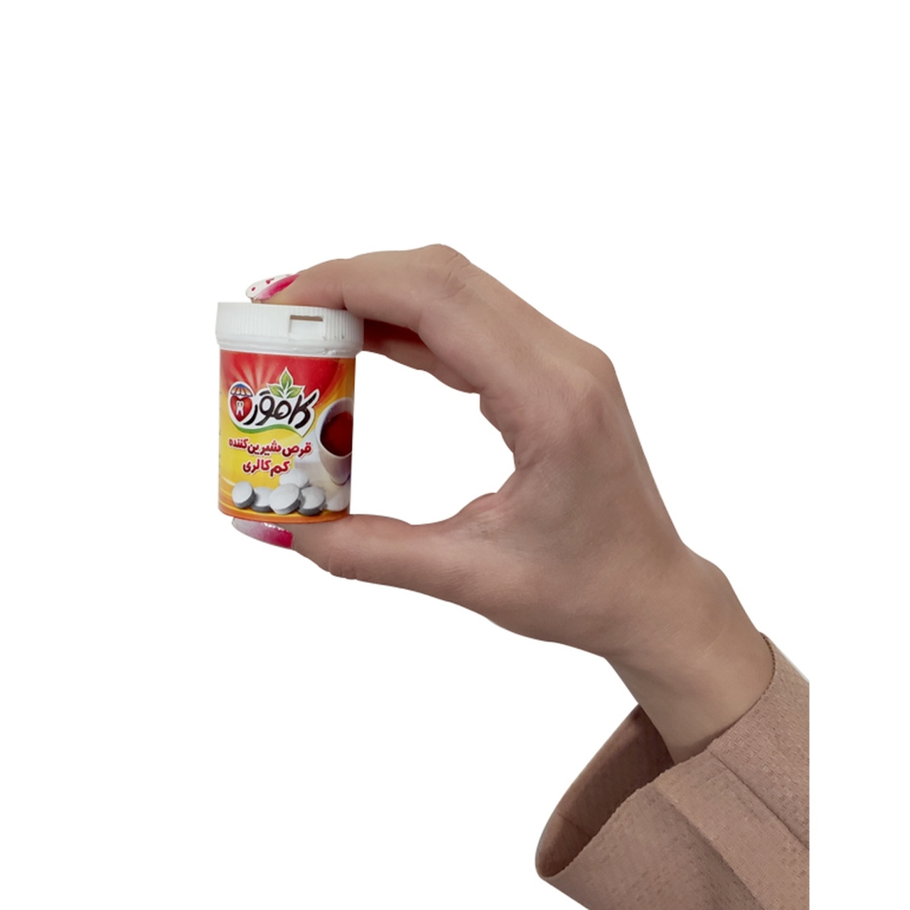 قرص شیرین کننده کم کالری کامور بسته 250 عددی